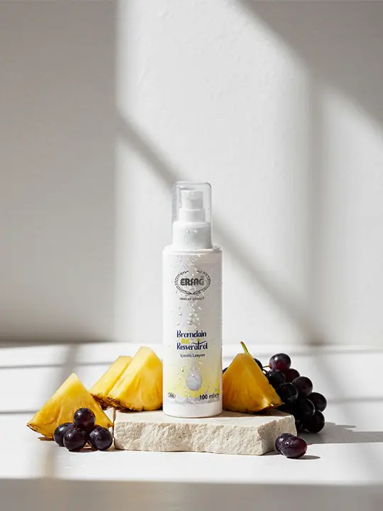 Ersağ Bromelain ve Resveratrol İçerikli Losyon
