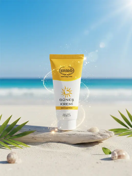 Ersağ Güneş Kremi 50 Faktörlü 100 ml