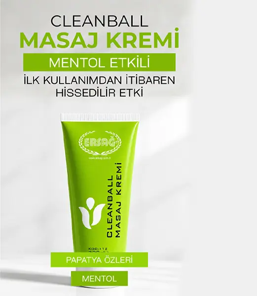 Ersağ Clean Ball Masaj Kremi 200 ml