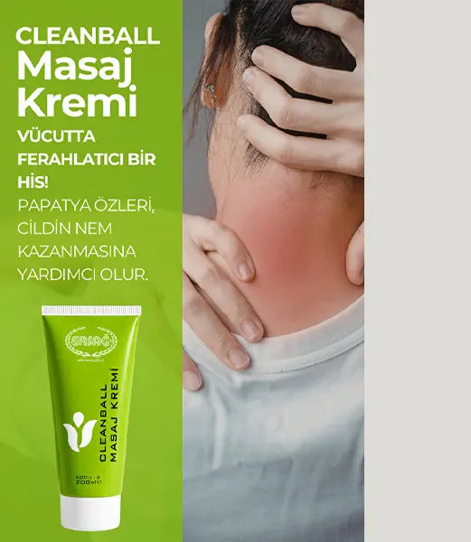 Ersağ Clean Ball Masaj Kremi 200 ml