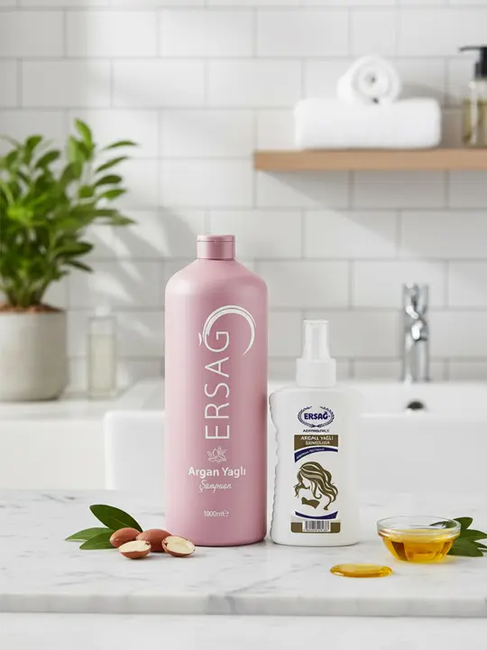 Ersağ Aparatlı Argan Yağlı Şampuan 1000 ml