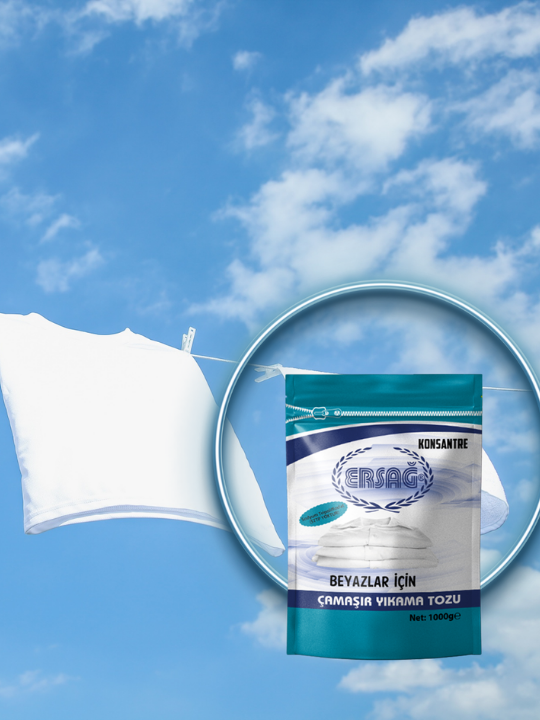 Ersağ Beyazlar İçin Çamaşır Yıkama Tozu 1000 GR
