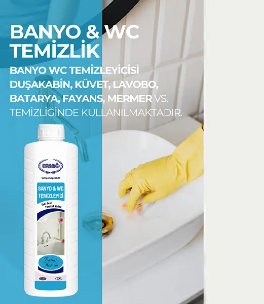 Ersağ Bahar Kokulu Banyo Wc Temizleyici 1 LT