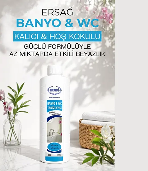Ersağ Bahar Kokulu Banyo Wc Temizleyici 1 LT