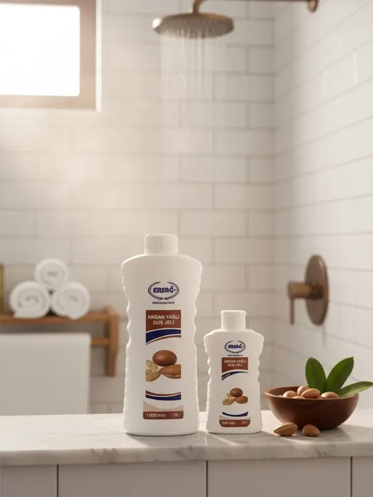 Ersağ Aparatlı Argan Yağlı Duş Jeli 1000 ml