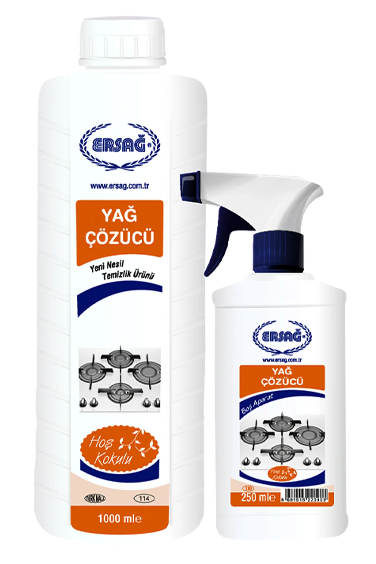 Ersağ Aparatlı Yağ Çözücü 1000ml