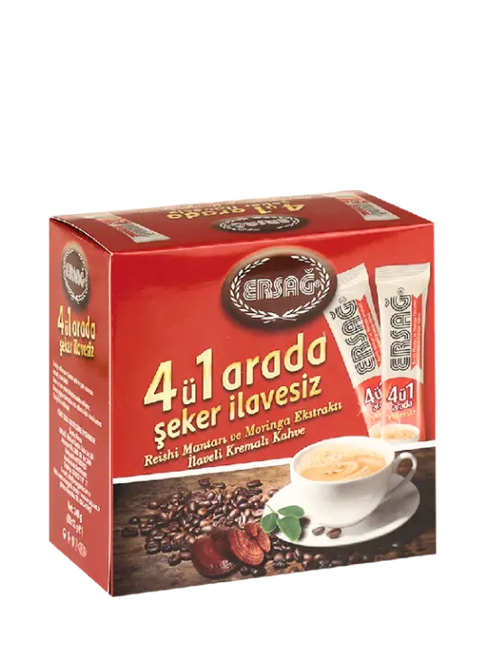 Ersağ 4 ü 1 arada Kahve (Tek İçimlik)
