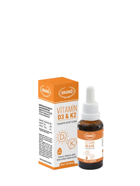 Ersağ Vitamin D3 - K2