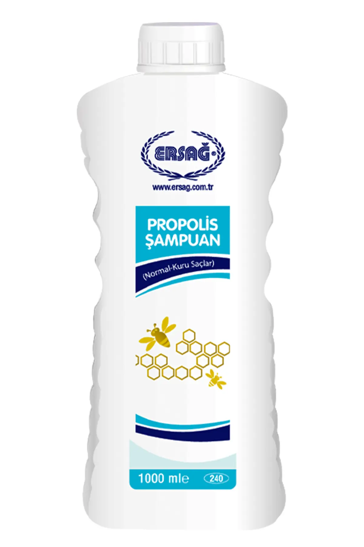 Ersağ Propolisli Şampuan (Normal- Kuru Saçlar) 1000 ml