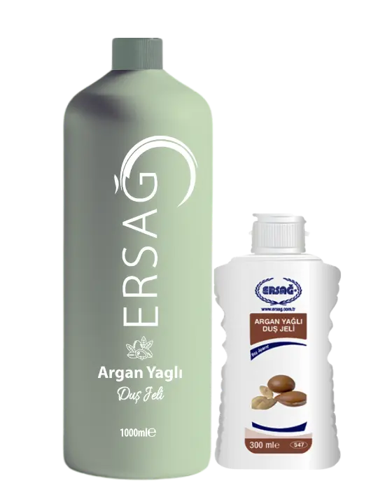 Ersağ Aparatlı Argan Yağlı Duş Jeli 1000 ml