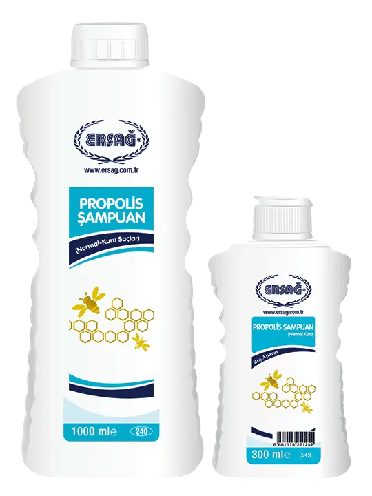 Ersağ Aparatlı Propolisli (Normal - Kuru) Şampuan 1000 ml