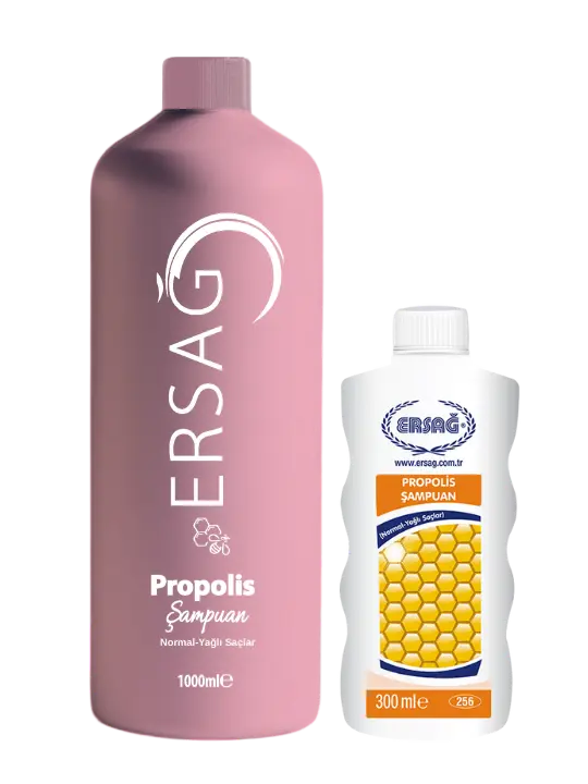 Ersağ Aparatlı Propolisli (Normal - Yağlı) Şampuan 1000 ml
