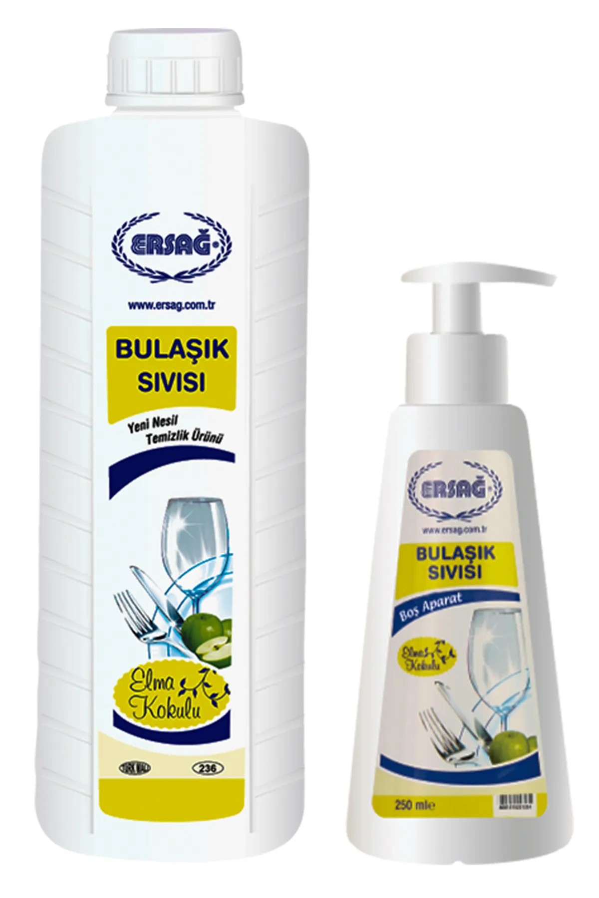 Ersağ Aparatlı Elmalı Bulaşık Sıvısı 1 LT