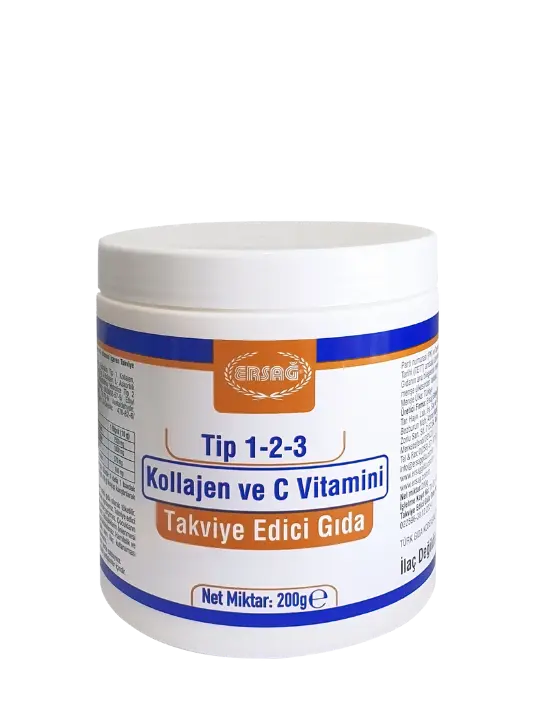 Ersağ Kollajen ve C Vitamini (Tip 1-2-3)