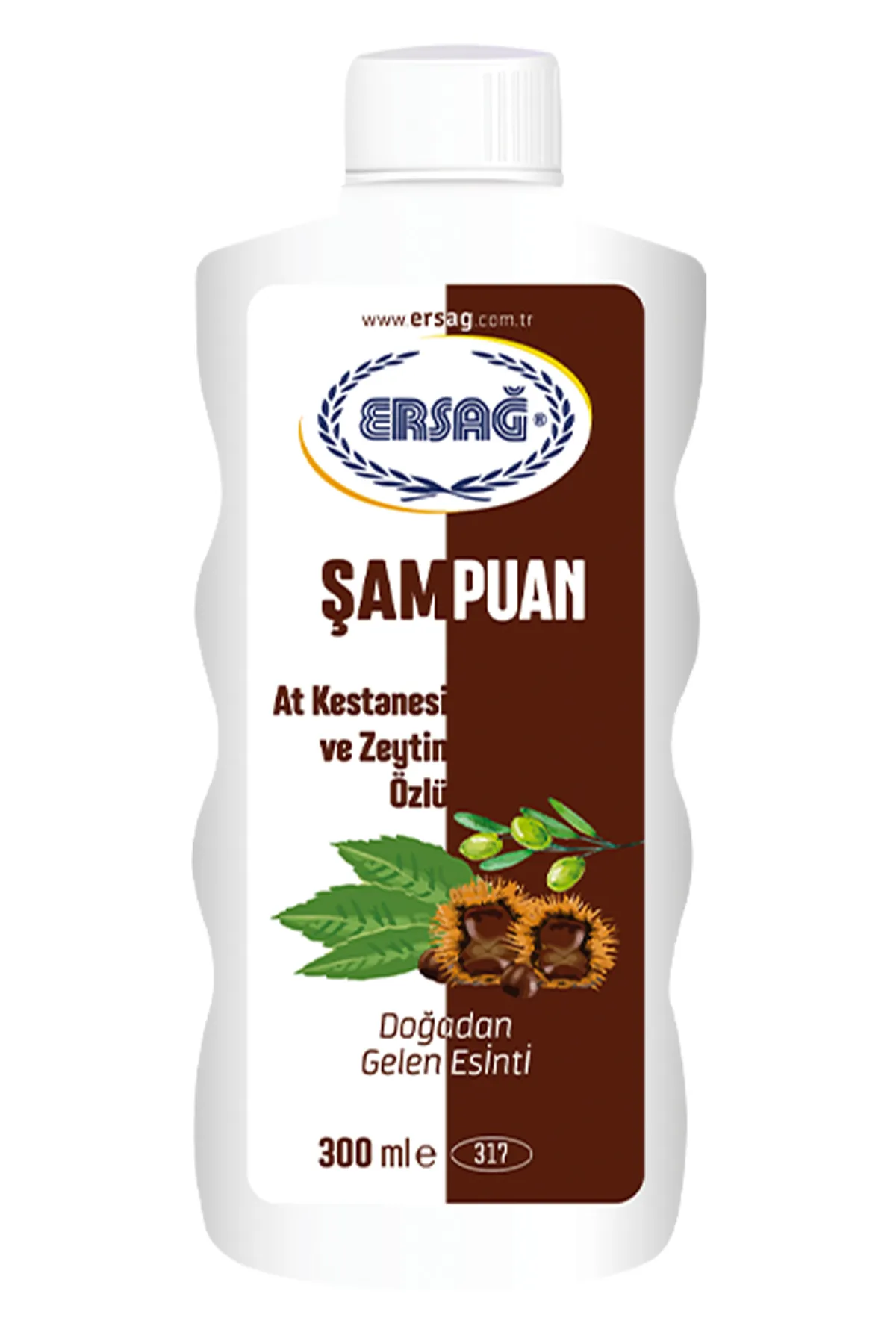 Ersağ At Kestanesi ve Zeytin Özlü Şampuan 300 ml