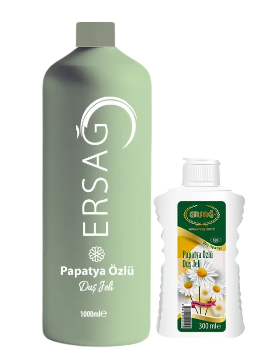 Ersağ Aparatlı Papatya Özlü Duş Jeli 1000 ml