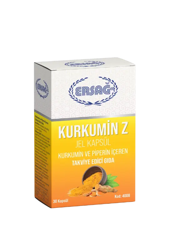 Ersağ Kurkumin Z Jel Kapsül